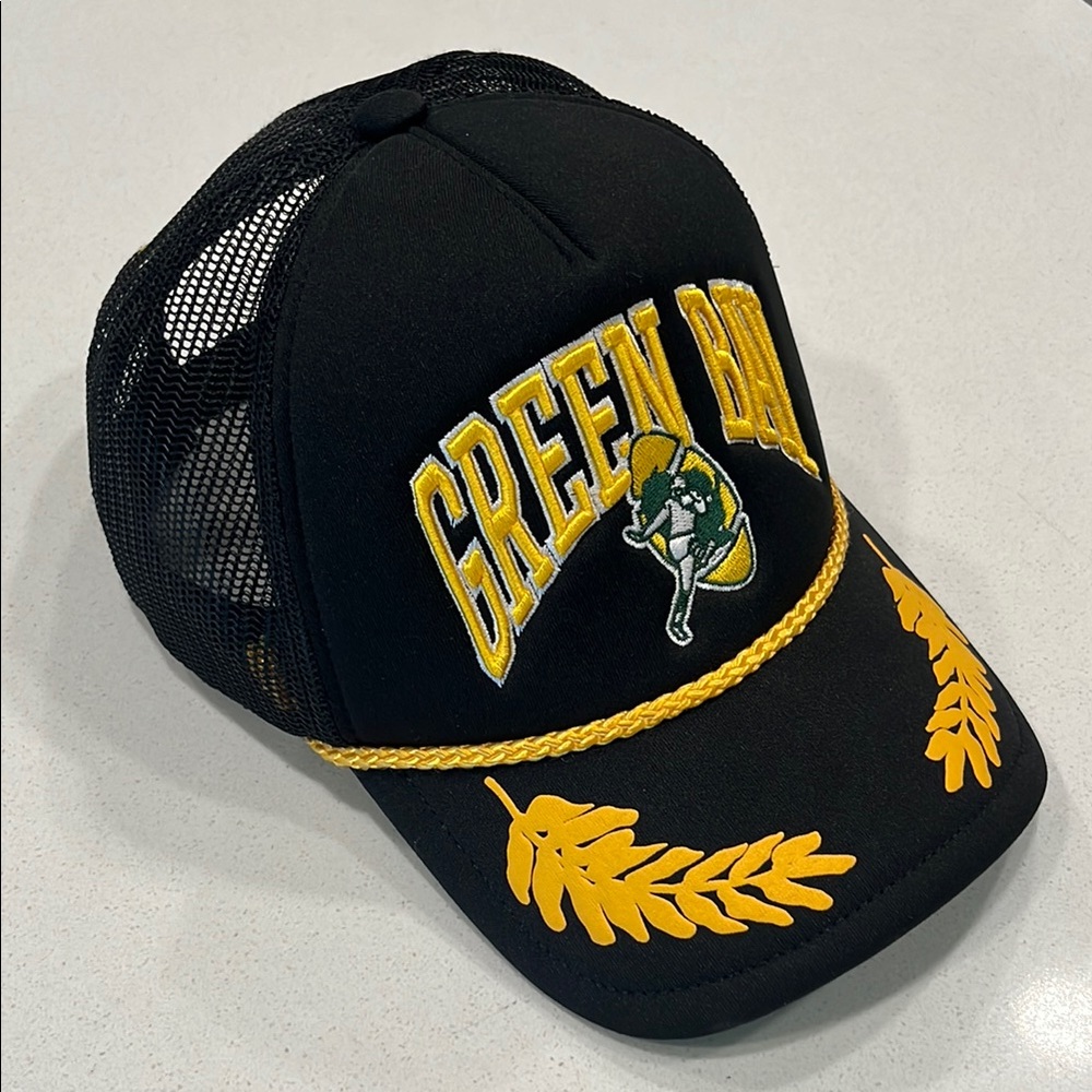 Green Bay Black and Yellow Cap
